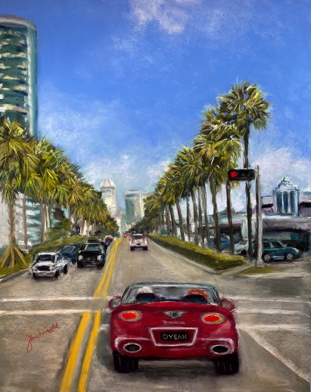 Goin' to Town by artist Julie Schmidt